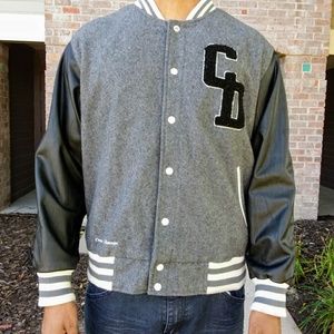 Criminal Damage Letterman Jacket Xlarge 